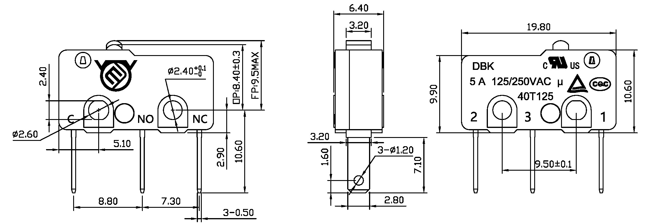 DBK-00K-150-2尺寸图