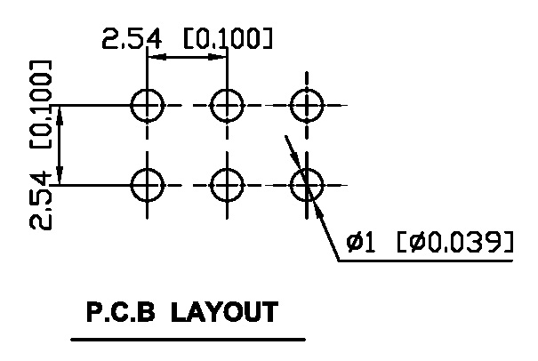 DVJ01-DA-02焊盘图