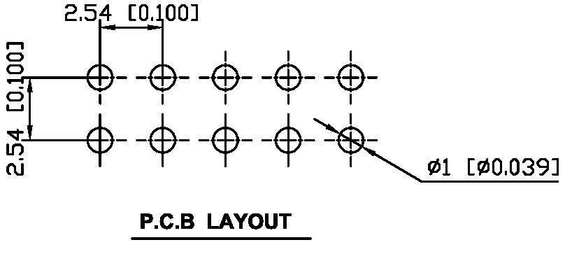 DVJ01-DA-05焊盘图