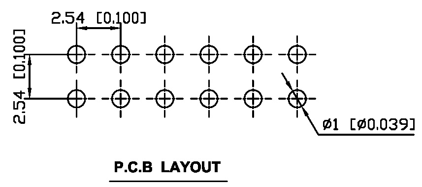 DVJ01-DA-06焊盘图