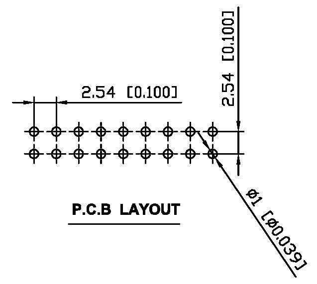 DVJ01-DA-09焊盘图
