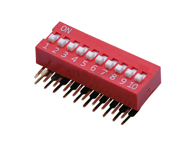 DVJ01-DA-10弯角式DIP开关