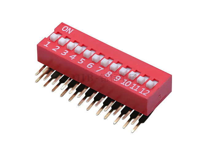DVJ01-DA-12弯角式DIP开关